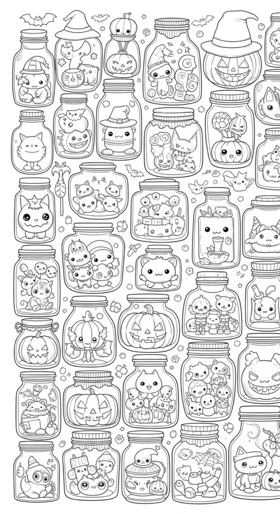 30 Free Halloween Coloring Pages Printables 24