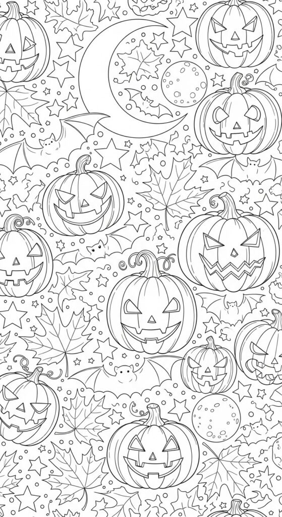 30 Free Halloween Coloring Pages Printables 28