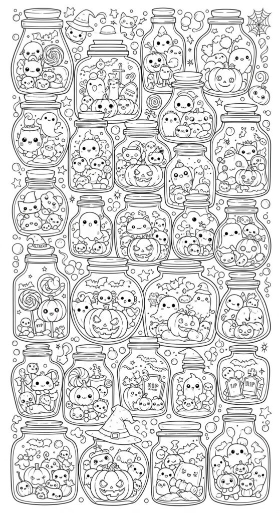 30 Free Halloween Coloring Pages Printables 30