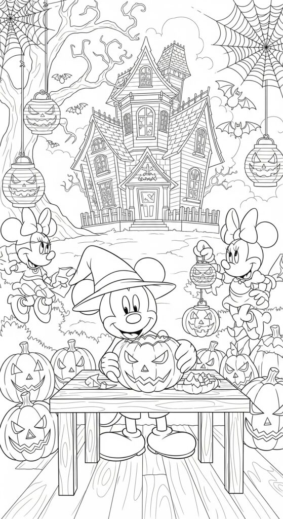 30 Free Halloween Coloring Pages To Print 14