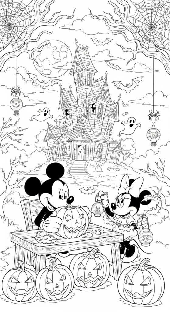 30 Free Halloween Coloring Pages To Print 15