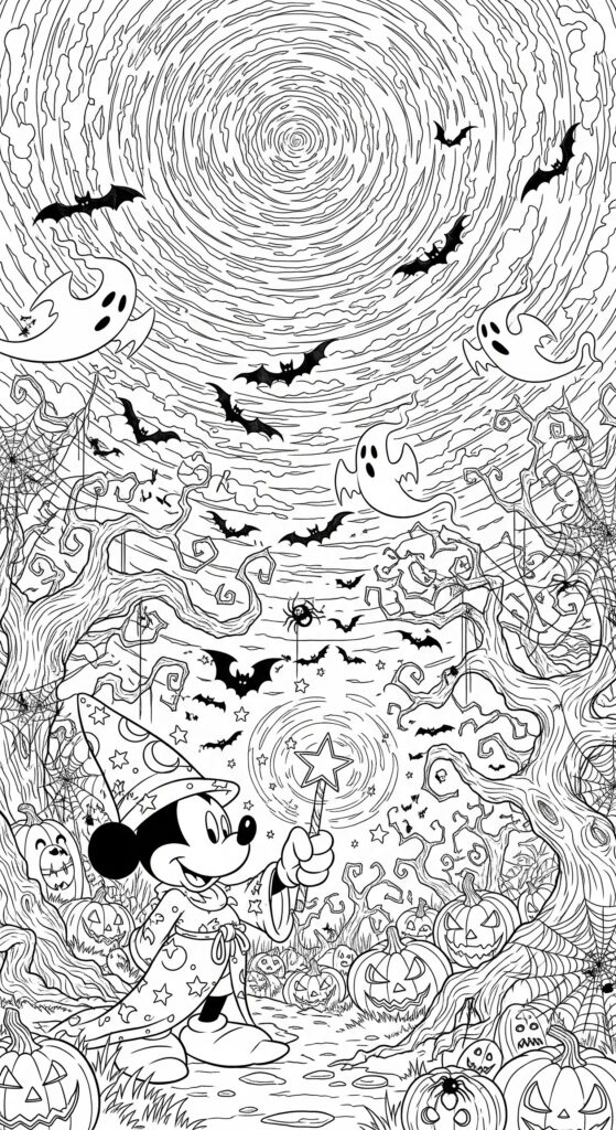 30 Free Halloween Coloring Pages To Print 17