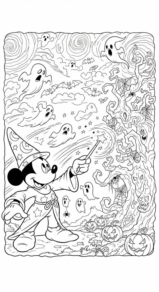 30 Free Halloween Coloring Pages To Print 18