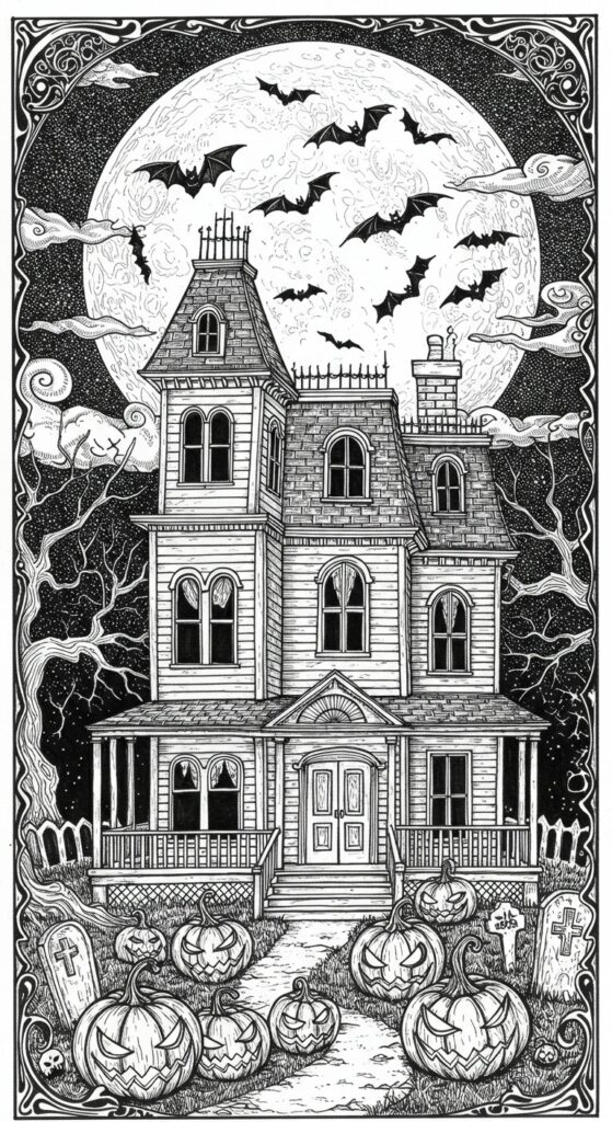 30 Free Halloween Coloring Pages To Print 20