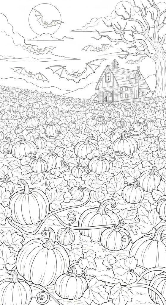 30 Free Halloween Coloring Pages To Print 3