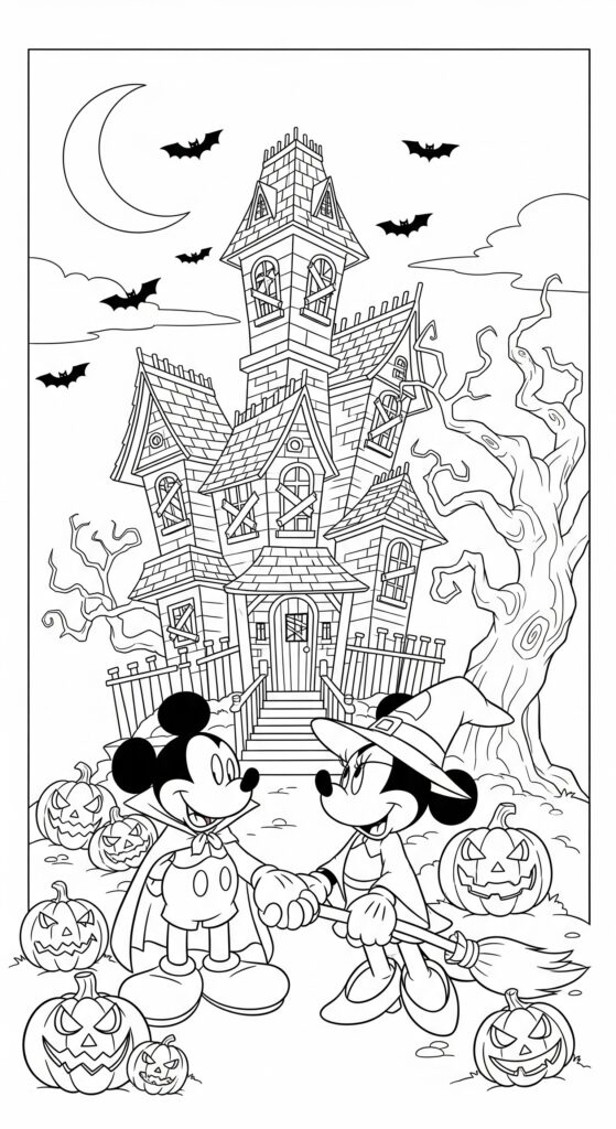30 Free Halloween Coloring Pages To Print 32