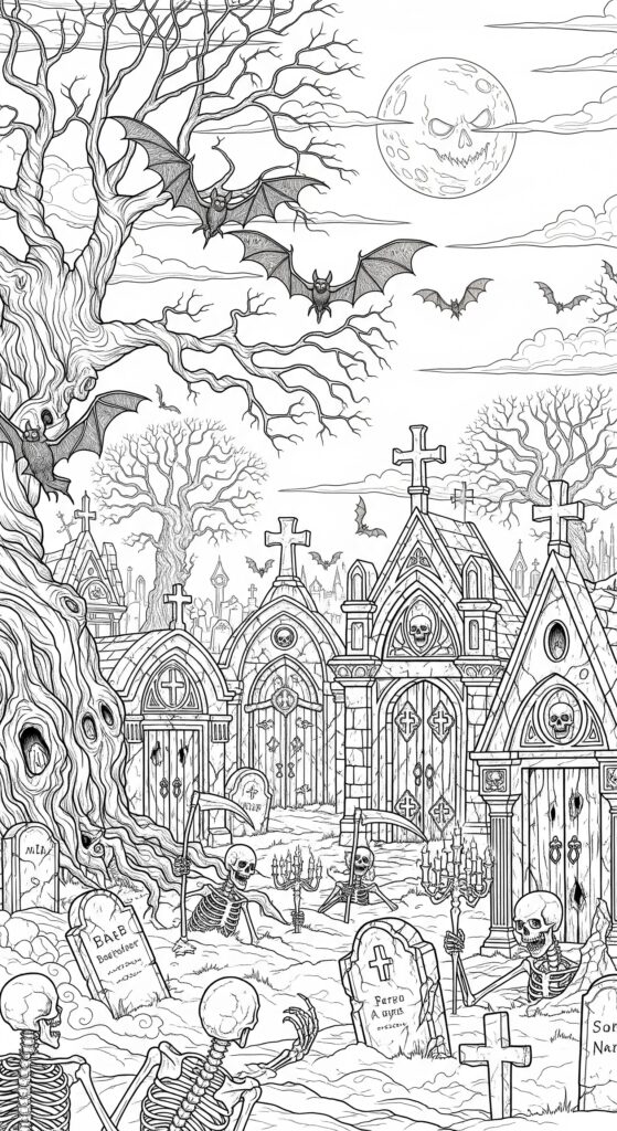 30 Free Halloween Coloring Pages To Print 8