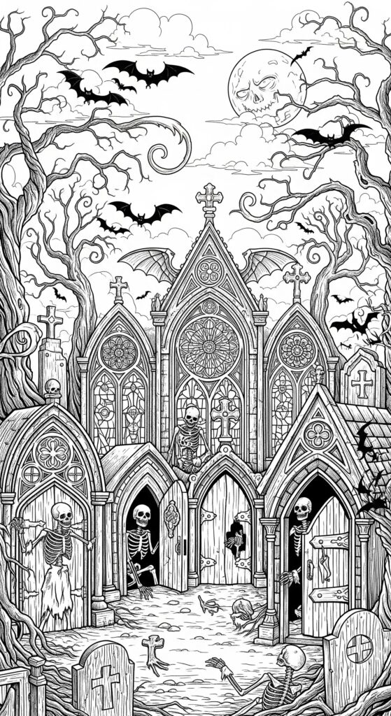 30 Free Halloween Coloring Pages To Print 9