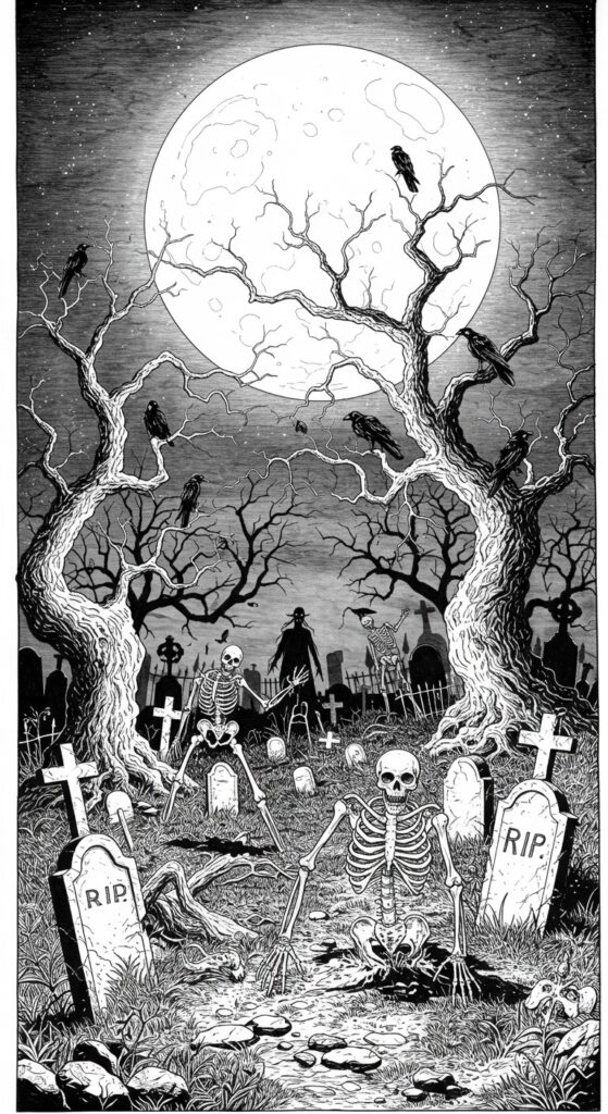 30 Halloween Coloring Pages For Adults Kids 10