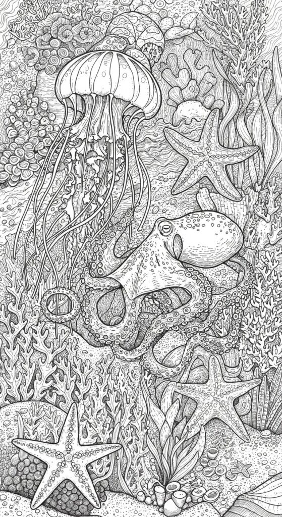45 Ocean Coloring Pages Free Printable For All Ages 32