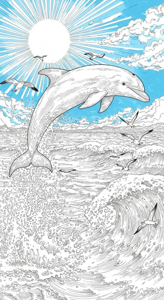45 Ocean Coloring Pages Free Printable For All Ages 34