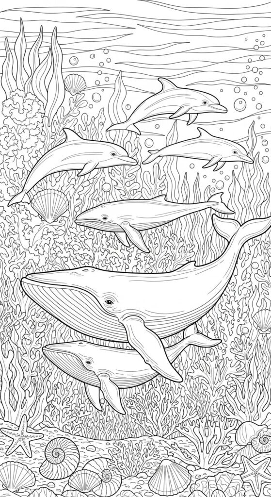 45 Ocean Coloring Pages Free Printable For All Ages 41