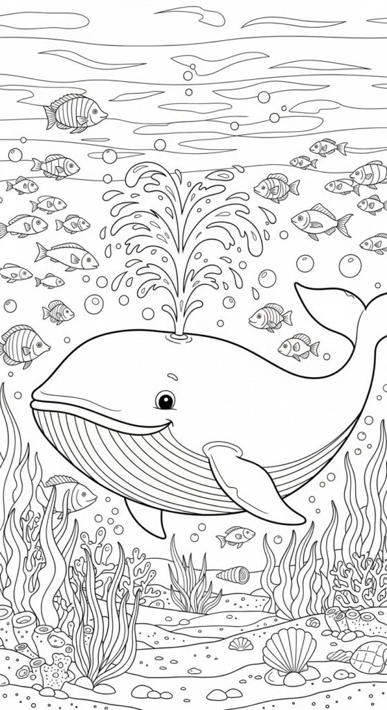 45 Ocean Coloring Pages Free Printable For All Ages 43