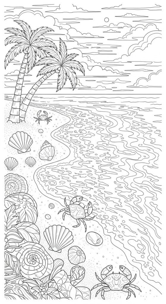 45 Ocean Coloring Pages Free Printable For All Ages 45
