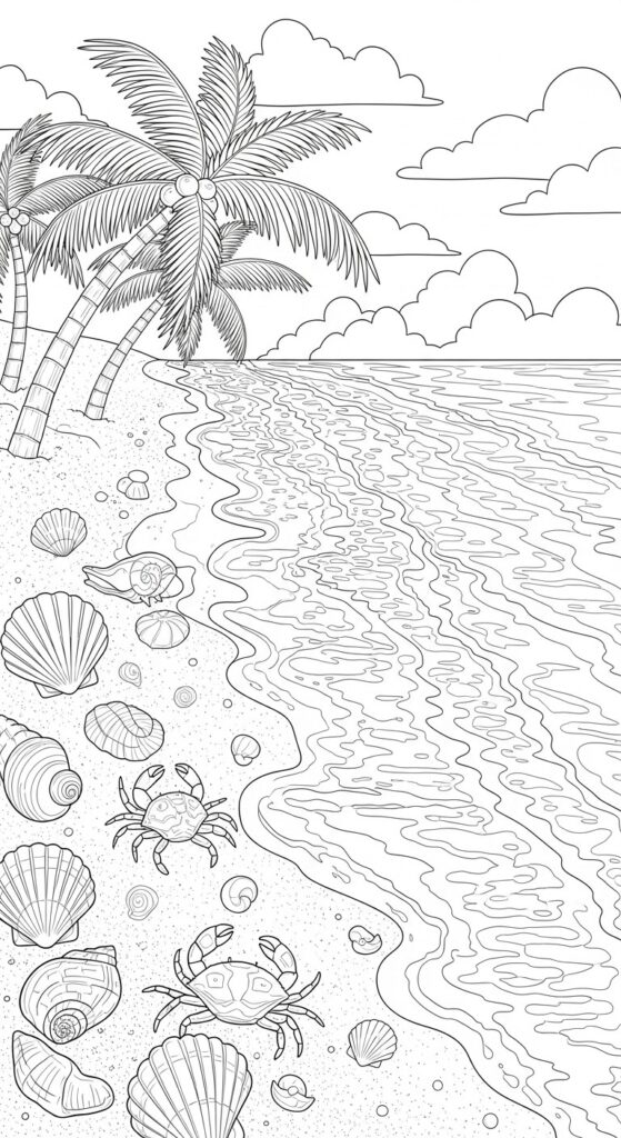 45 Ocean Coloring Pages Free Printable For All Ages 47