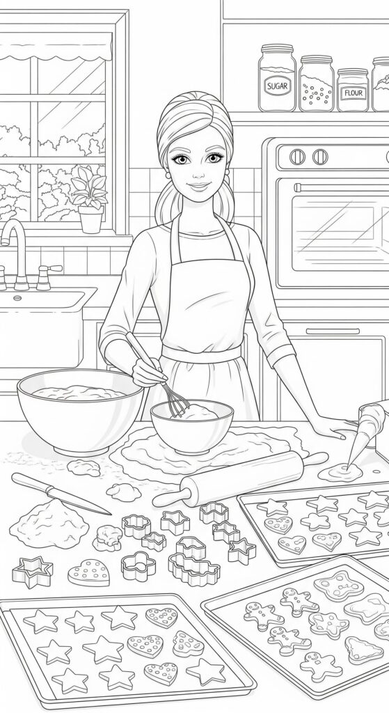 60 Barbie Coloring Pages Free Printable Ideas 1