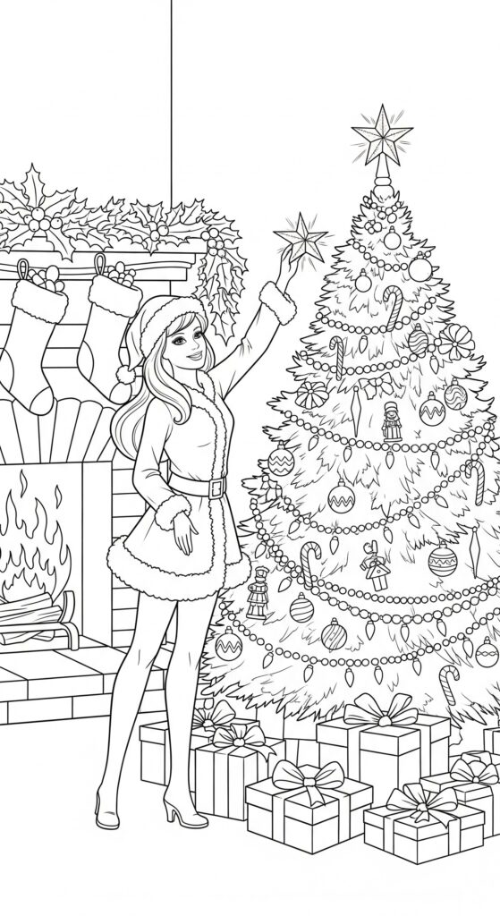 60 Barbie Coloring Pages Free Printable Ideas 15