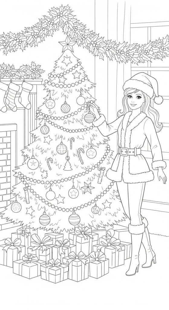 60 Barbie Coloring Pages Free Printable Ideas 16