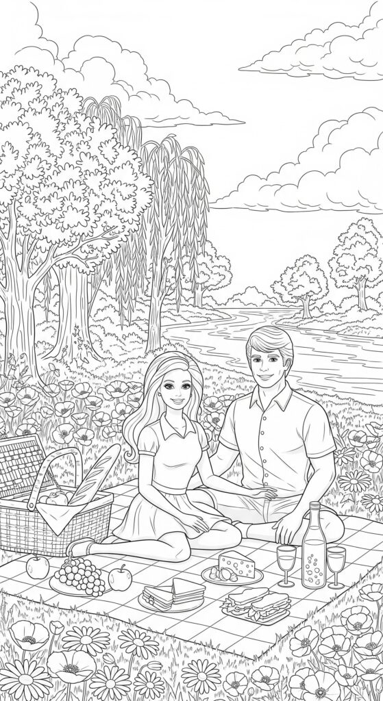 60 Barbie Coloring Pages Free Printable Ideas 19
