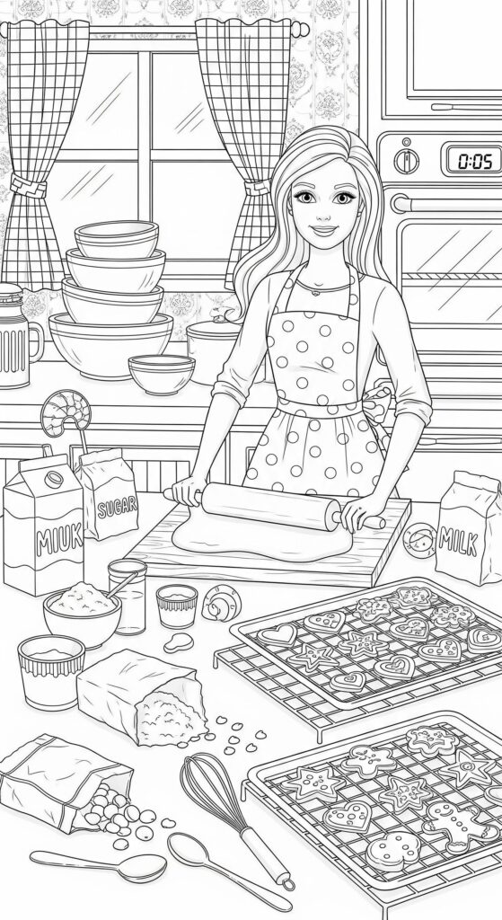 60 Barbie Coloring Pages Free Printable Ideas 2