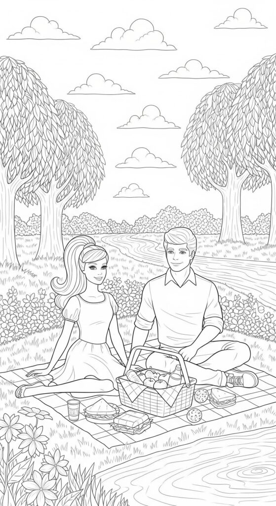 60 Barbie Coloring Pages Free Printable Ideas 20