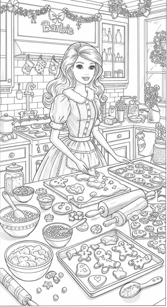 60 Barbie Coloring Pages Free Printable Ideas 38