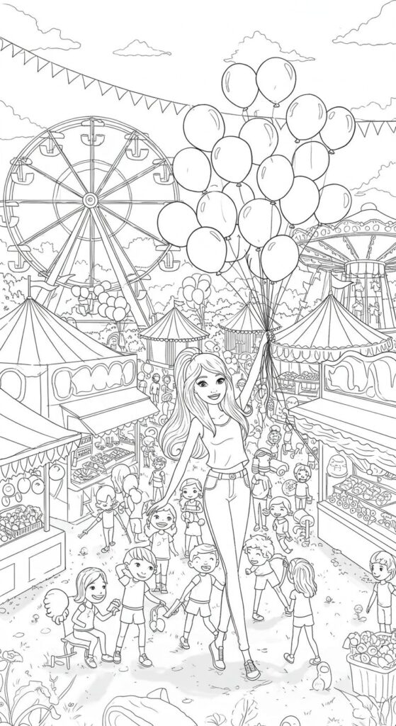 60 Barbie Coloring Pages Free Printable Ideas 41