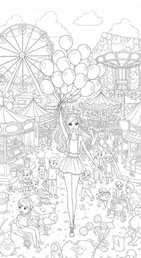 60 Barbie Coloring Pages Free Printable Ideas 42