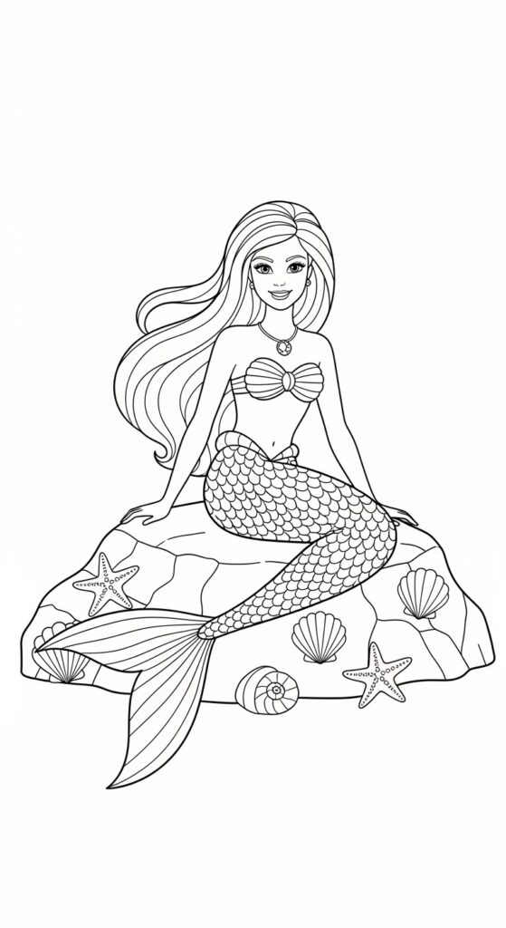 60 Barbie Coloring Pages Free Printable Ideas 44