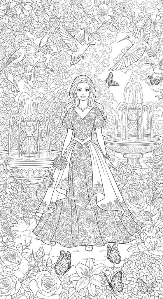 60 Barbie Coloring Pages Free Printable Ideas 54