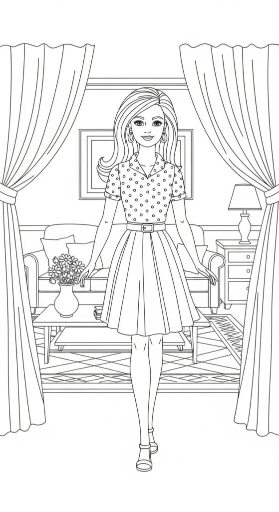 60 Barbie Coloring Pages Free Printable Ideas 57