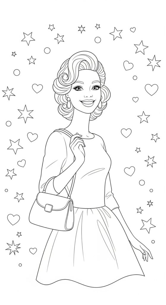 60 Barbie Coloring Pages Free Printable Ideas 58