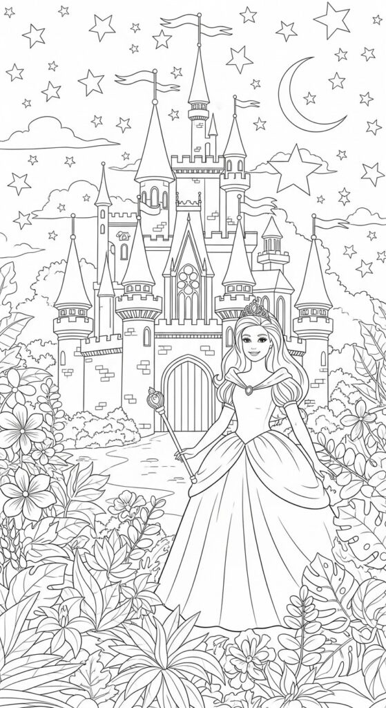 60 Barbie Coloring Pages Free Printable Ideas 59