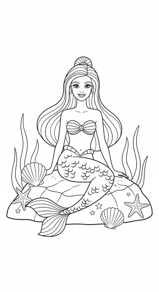 60 Barbie Coloring Pages Free Printable Ideas 61