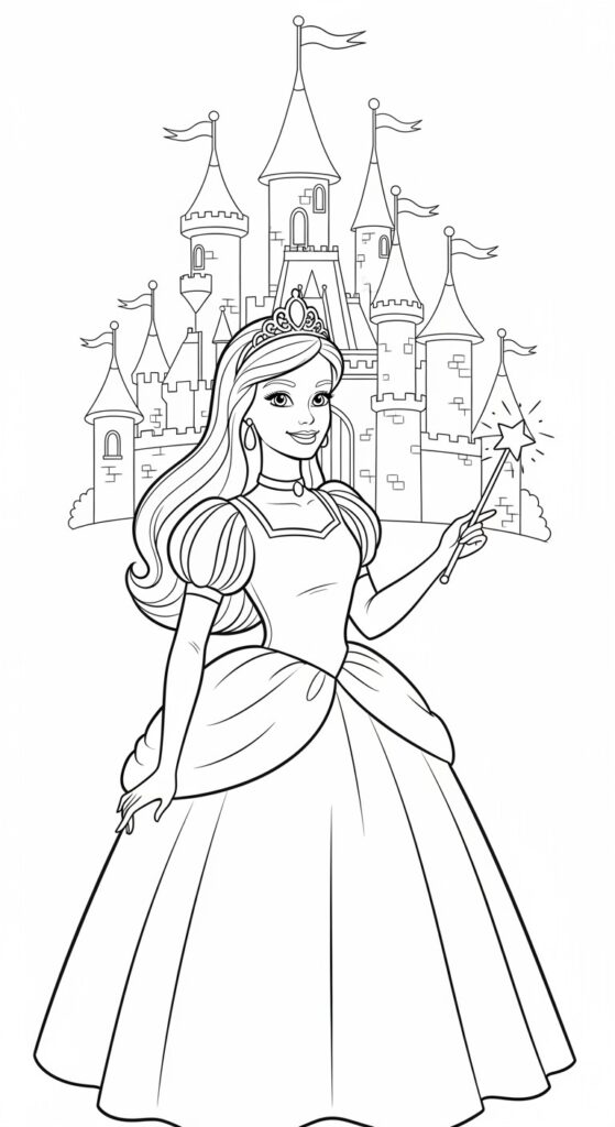 60 Barbie Coloring Pages Free Printable Ideas 62