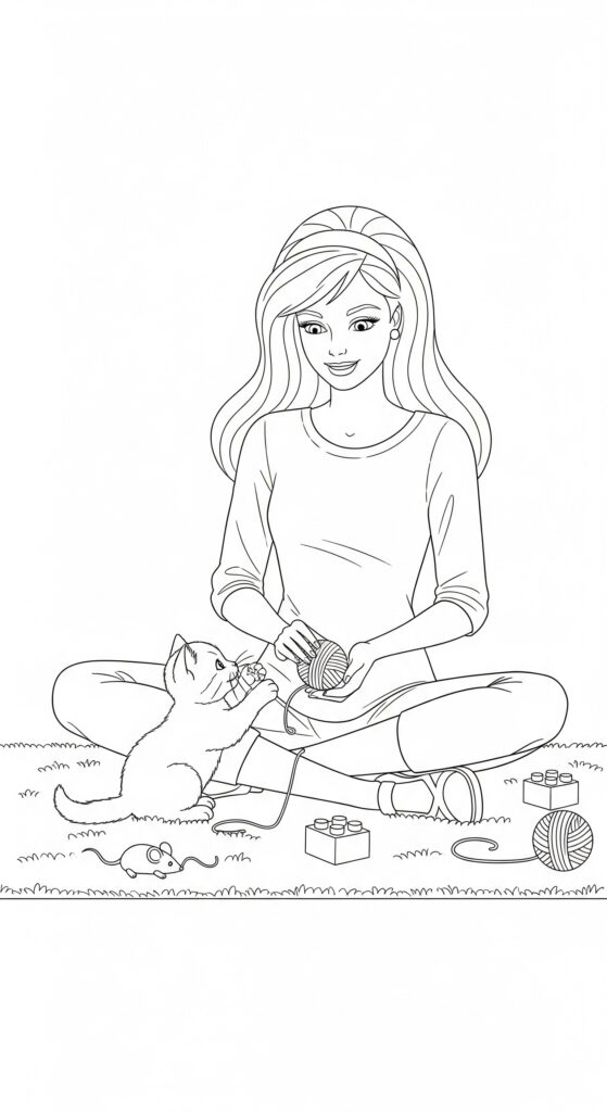 60 Barbie Coloring Pages Free Printable Ideas 7