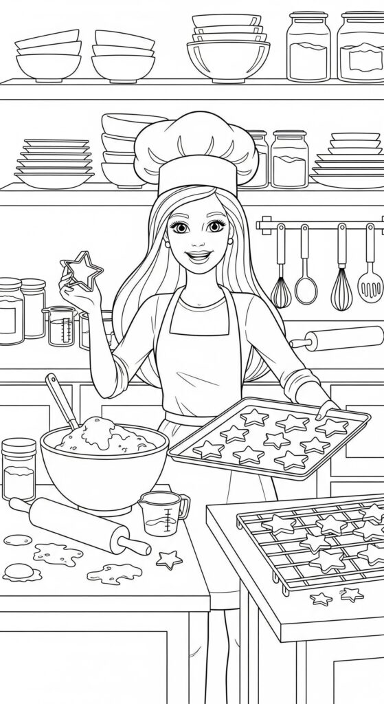 60 Barbie Coloring Pages Free Printable Ideas 9