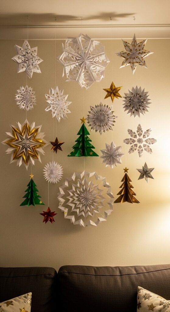 Christmas Wall Decorations Ideas Simple 10