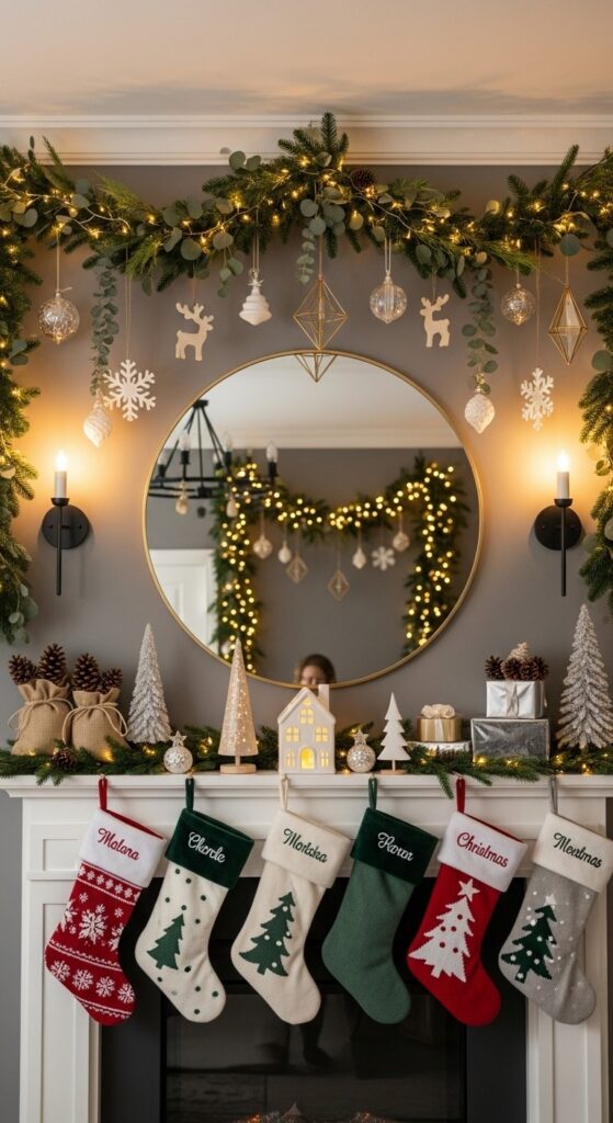 Christmas Wall Decorations Ideas Simple 17