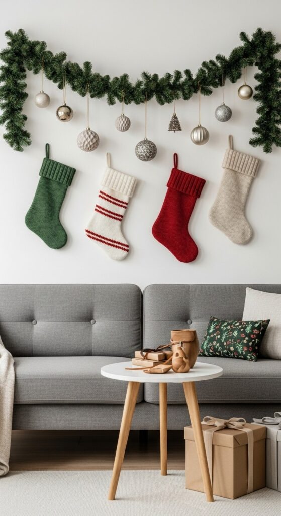 Christmas Wall Decorations Ideas Simple 18