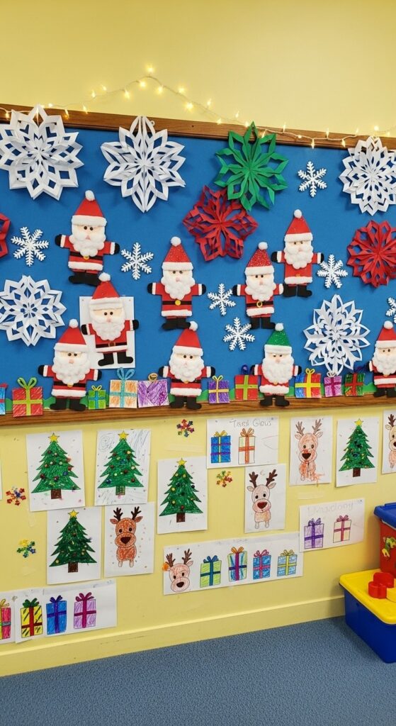 Christmas Wall Decorations Ideas Simple 19