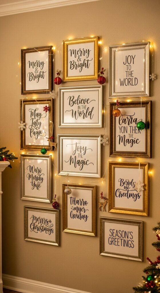Christmas Wall Decorations Ideas Simple 6