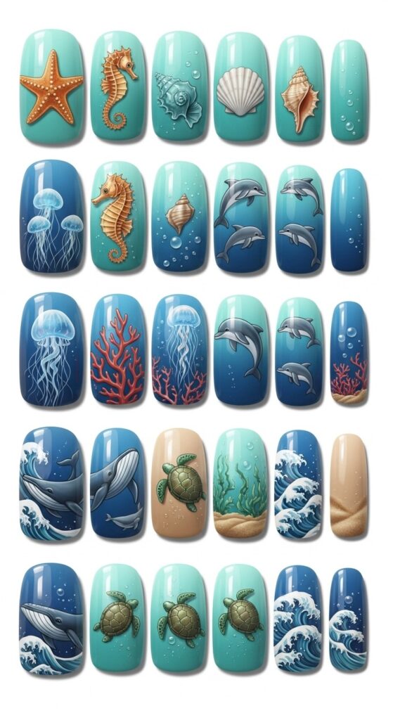 Cute Creative Butterfly And Animal Nail Art Design Ideas 13