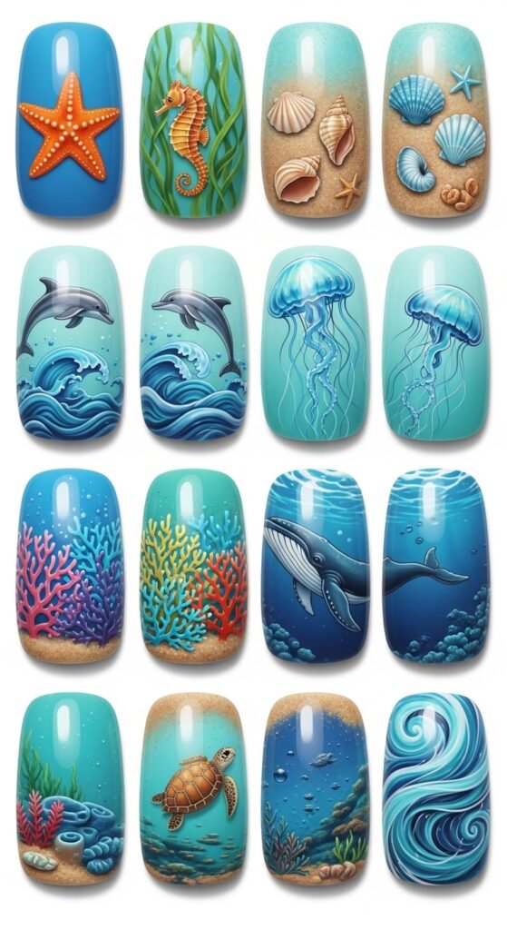 Cute Creative Butterfly And Animal Nail Art Design Ideas 21