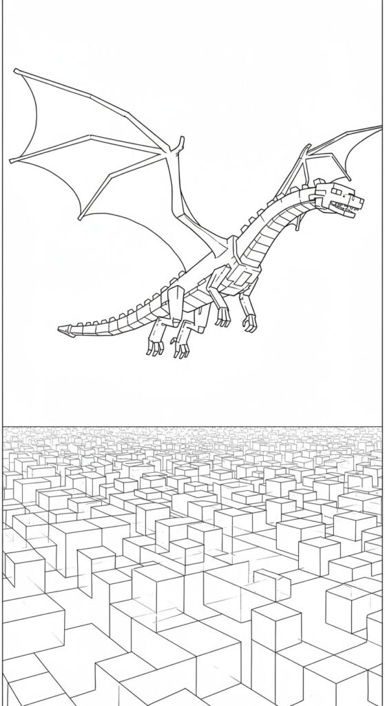 Minecraft Coloring Pages Free Printable 14