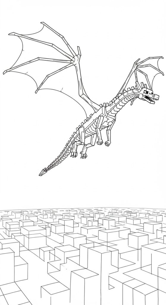 Minecraft Coloring Pages Free Printable 16