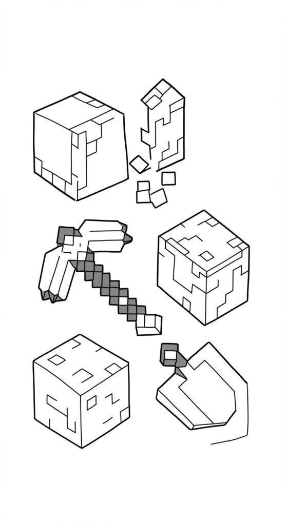 Minecraft Coloring Pages Free Printable 29