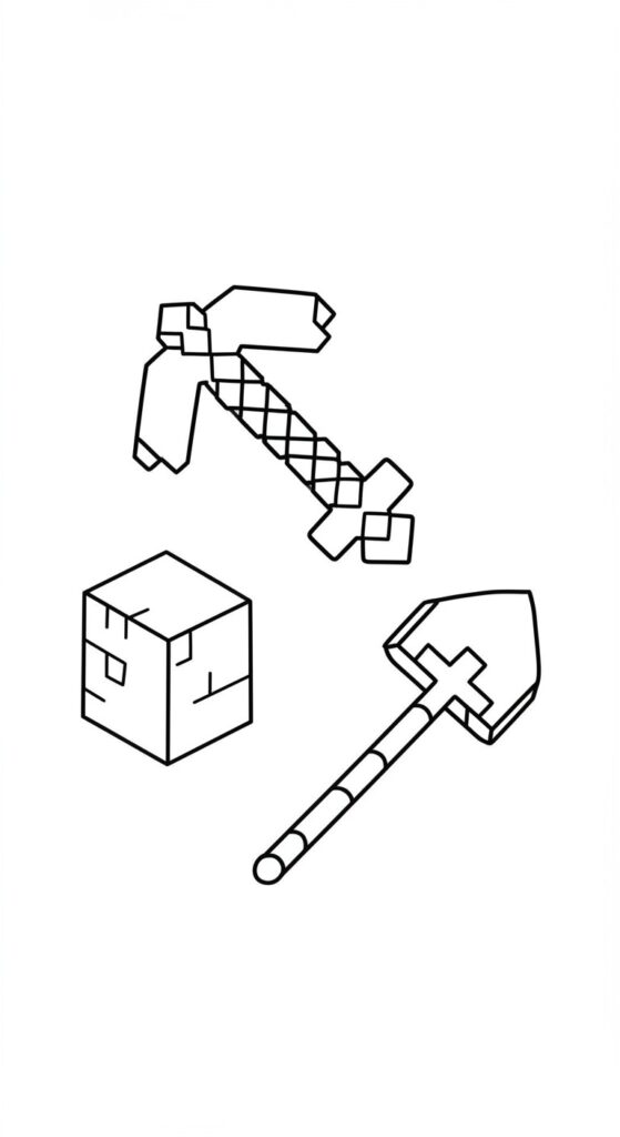 Minecraft Coloring Pages Free Printable 30