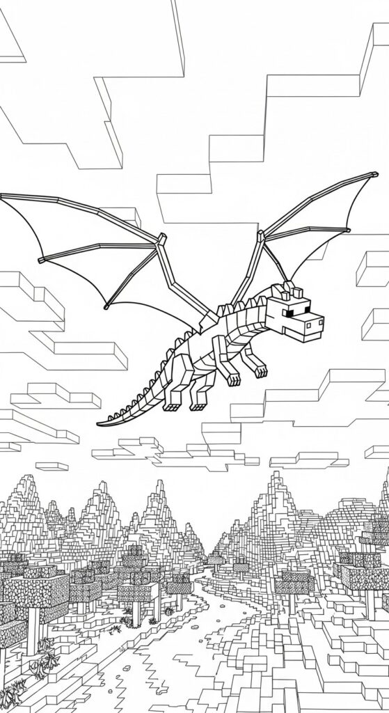 Minecraft Coloring Pages Free Printable 38