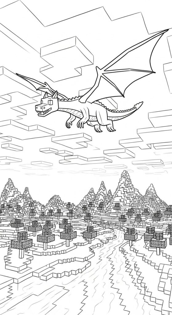 Minecraft Coloring Pages Free Printable 43